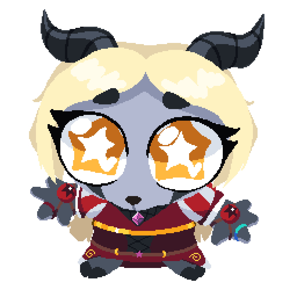Clover - animated pixel art by anonster